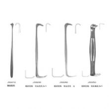 金鐘組織拉鉤直角/折角 板式無孔 