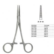 金鐘止血鉗直全齒 J31010 12.5cm 蚊式 直全齒