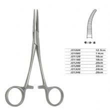 金鐘止血鉗彎全齒 J31280 22cm 彎全齒