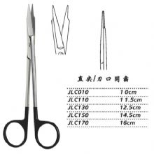金鐘精細(xì)手術(shù)剪直尖 JLC110 11.5cm 直尖 刃口開齒（解剖）