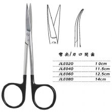 金鐘小血管剪彎尖 JLE040 11.5cm 彎尖 刃口開齒