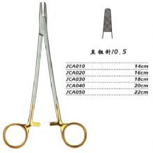金鐘硬質(zhì)合金鑲片持針鉗直 粗針 JCA020 16cm 直 粗針 0.5