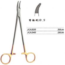 金鐘硬質(zhì)合金鑲片持針鉗彎 粗針 JCA330 20cm 彎 粗針 0.5