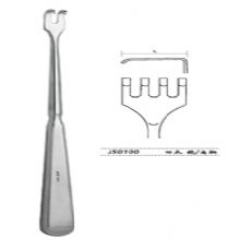 金鐘創(chuàng)口鉤扁柄 J50100 四爪 鈍 扁柄