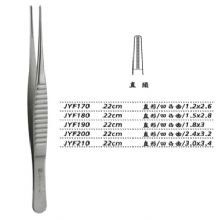 金鐘組織鑷直形 凹凸齒 22cm JYF170   1.2×2.6