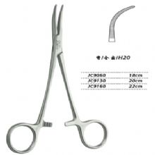 金鐘止血鉗胸腔止血鉗 JC9160 22cm 彎全齒 H20胸腔止血鉗
