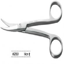 金鐘耳息肉剪  H6Z050 14cm 彎