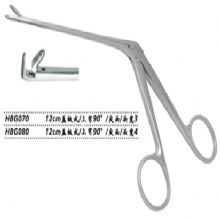 金鐘鼻組織鉗尖頭 HBG070 12cm 蓋板式 上彎90° 尖頭 寬3HB版鼻組織鉗