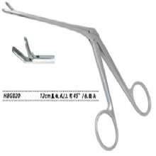 金鐘鼻組織鉗圓頭 HBG020 12cm 蓋板式 上彎45° 長圓頭 寬3HB版鼻組織鉗