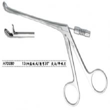 金鐘鼻組織鉗尖頭 H7D080 12cm 蓋板式 上彎30° 尖頭 帶吸引 寬3.8H7版鼻組織鉗