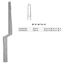 金鐘鼻骨鑿  NAR040 20cm 槍形 直半圓刃 寬3