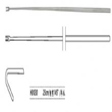 金鐘顯微喉鉤  H8I030 25cm 角彎 145° 單爪