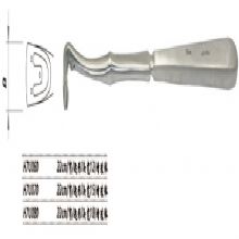 金鐘鼻增殖體刮匙有鉤 H7U060 有鉤 頭寬12H7版鼻增殖體刮匙