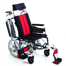 MIKI三貴手動輪椅車MP-Ti 紅色 W717