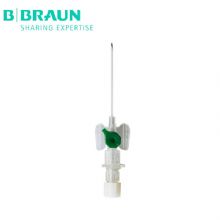 德國(guó)貝朗靜脈留置針加藥壺 Vasofix Safety 沃素安 18G 加藥壺 安全型 短管針頭：1.3*33mm 綠色