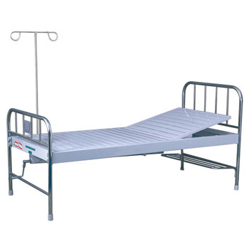 華瑞不銹鋼、噴塑混合型單搖病床D071 2020×920×1000mm