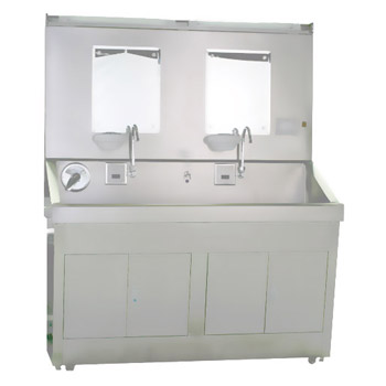 華瑞不銹鋼電熱自動感應(yīng)洗手池(豪華型)C292 1600×650×1915 兩位