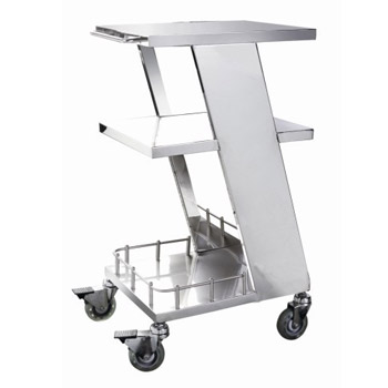 華瑞不銹鋼監(jiān)護(hù)儀器車B141 400×500×900mm