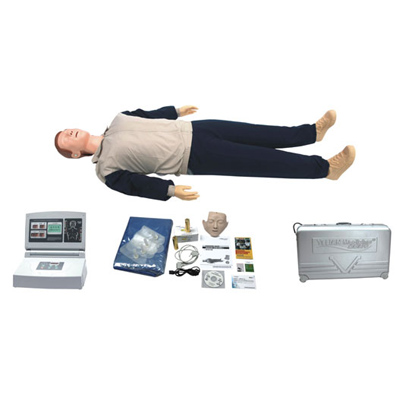  高級中屏幕液晶自動電腦心肺復(fù)蘇模擬人KAS-CPR580  