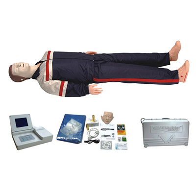  高級大屏幕液晶彩顯全自動電腦心肺復(fù)蘇模擬人KAS-CPR690  