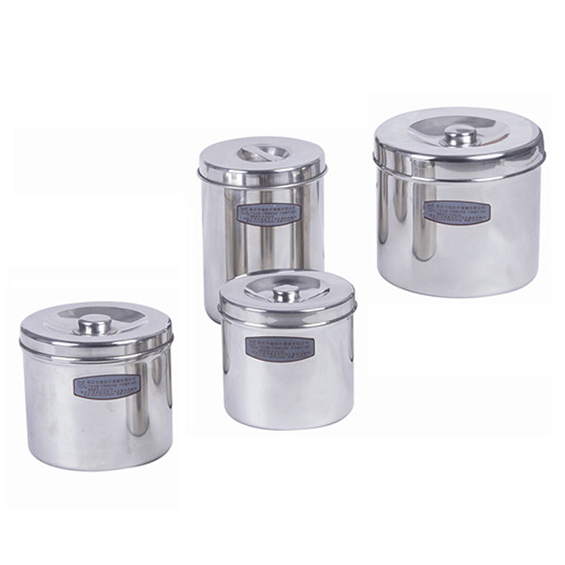 華瑞不銹鋼紗布罐A412 141×130mm