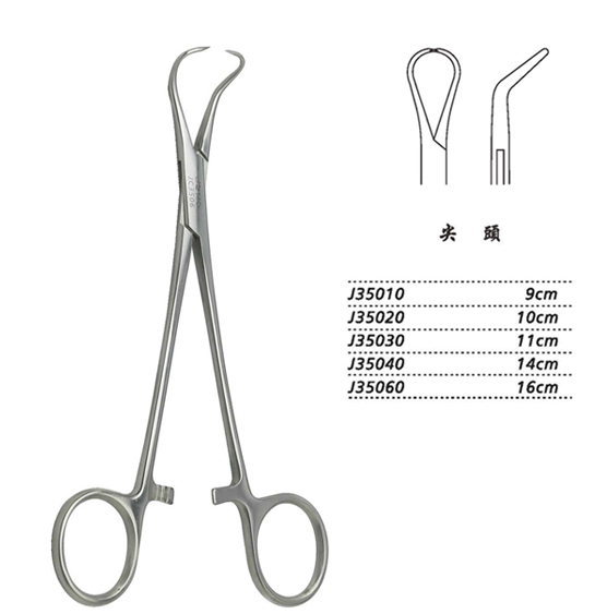金鐘帕巾鉗尖頭 J35030 11cm 尖頭