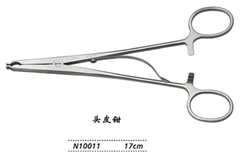 金鐘頭皮夾鉗  N10011 17cm 33°