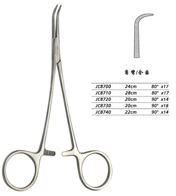 金鐘分離結(jié)扎鉗20cm JC8730 20cm 90°×18全齒