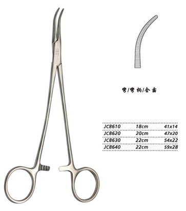 金鐘分離結(jié)扎鉗20cm JC8620 20cm 47×20全齒 彎柄
