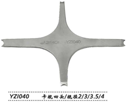 金鐘眼用測量規(guī)  YZI040 卡規(guī) 四頭 規(guī)徑2/3/3.5/4