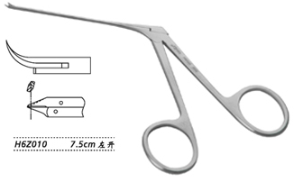 金鐘鐙骨足弓剪  H6Z010 7.5cm 蓋板式 左開