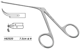金鐘鐙骨足弓剪  H6Z020 7.5cm 蓋板式 右開