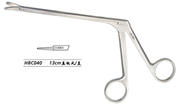 金鐘鼻組織剪蓋板式 HBC040 13cm 蓋板式 直