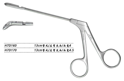 金鐘鼻組織鉗尖頭 H7D170 13cm 管式 左彎尖頭 寬4.5