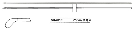 金鐘顯微喉刀H8A050 25cm 卵圓刃