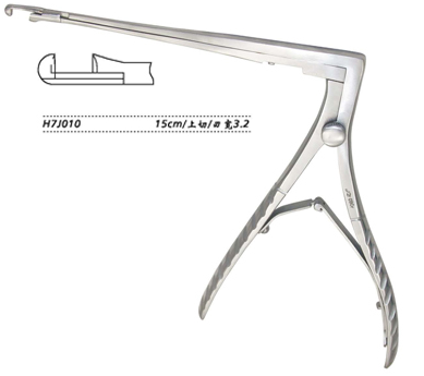 金鐘上頜竇咬骨鉗  H7J010 15cm上切 刃寬3.2