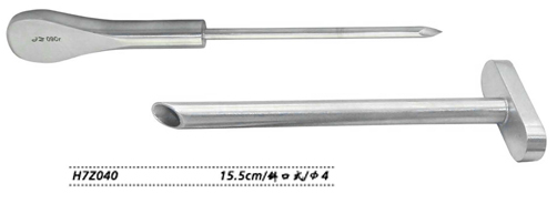 金鐘鼻穿刺針  H7Z040 15.5cm 斜口式 φ4
