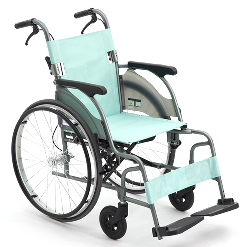 MIKI三貴手動(dòng)輪椅車CRT-1 綠色 A-14B