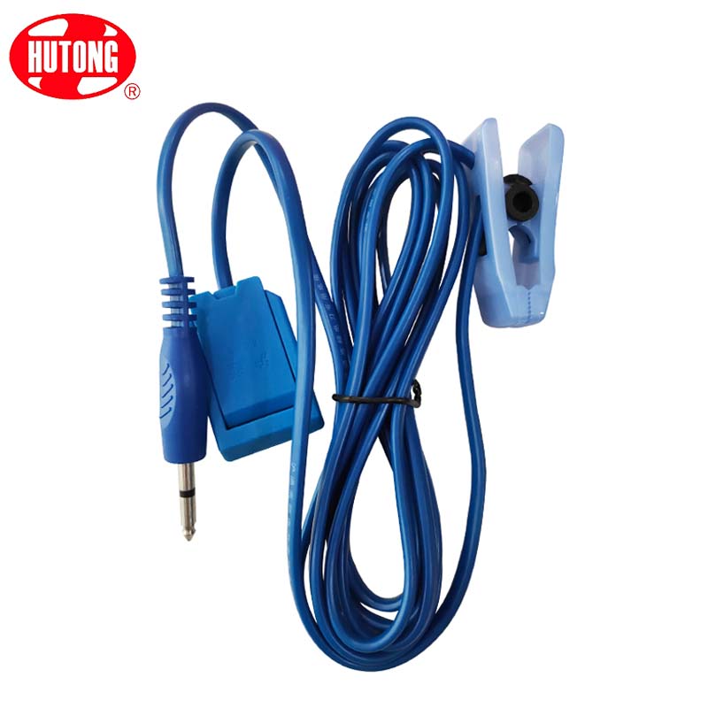 滬通高頻電刀配件 電纜  EC03 粘貼極板電纜 圓頭(Φ5.2）帶夾子