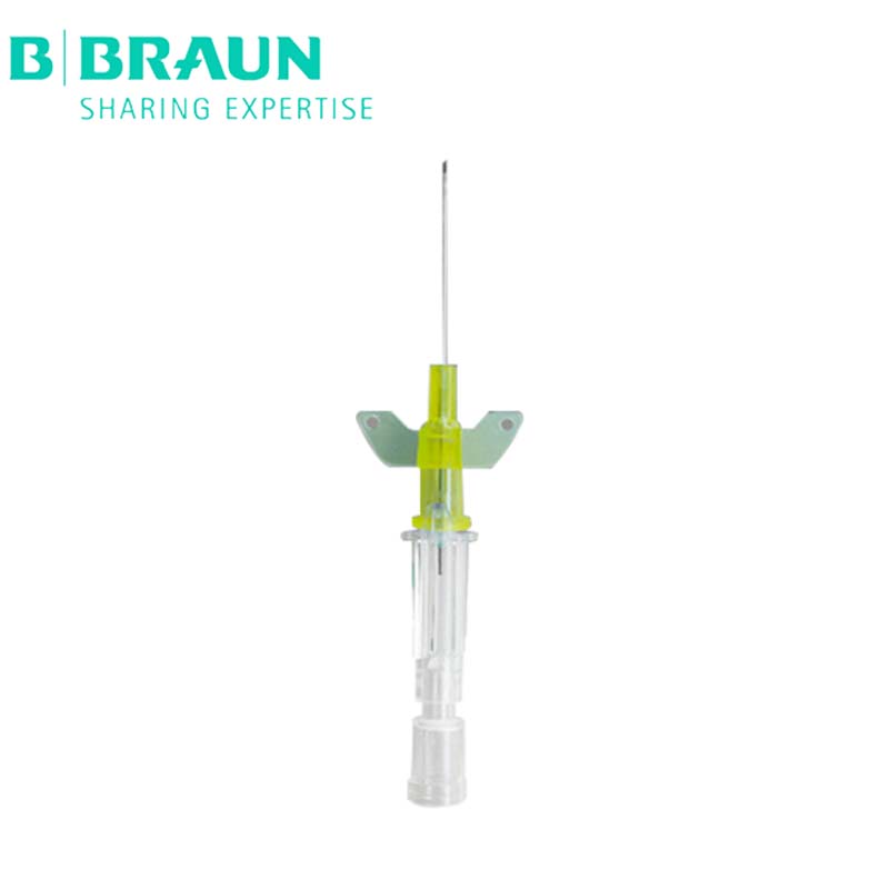 德國貝朗靜脈留置針安全型 Introcan Safety-W 英全康 24G 安全型 帶翼