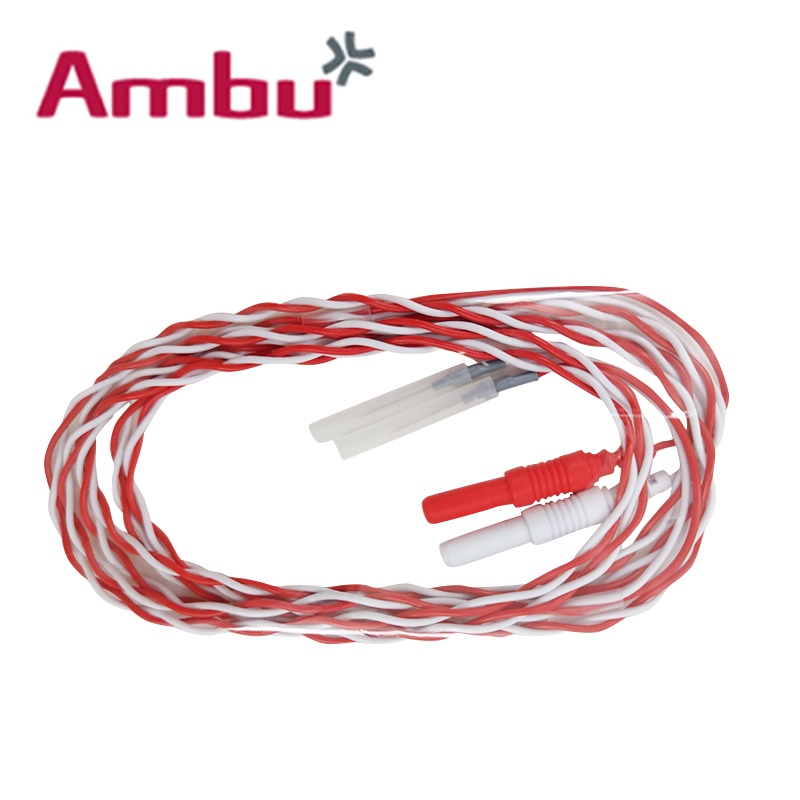 AMBU 丹麥安保一次性皮下針電極746 12-150/1/20  雙絞
