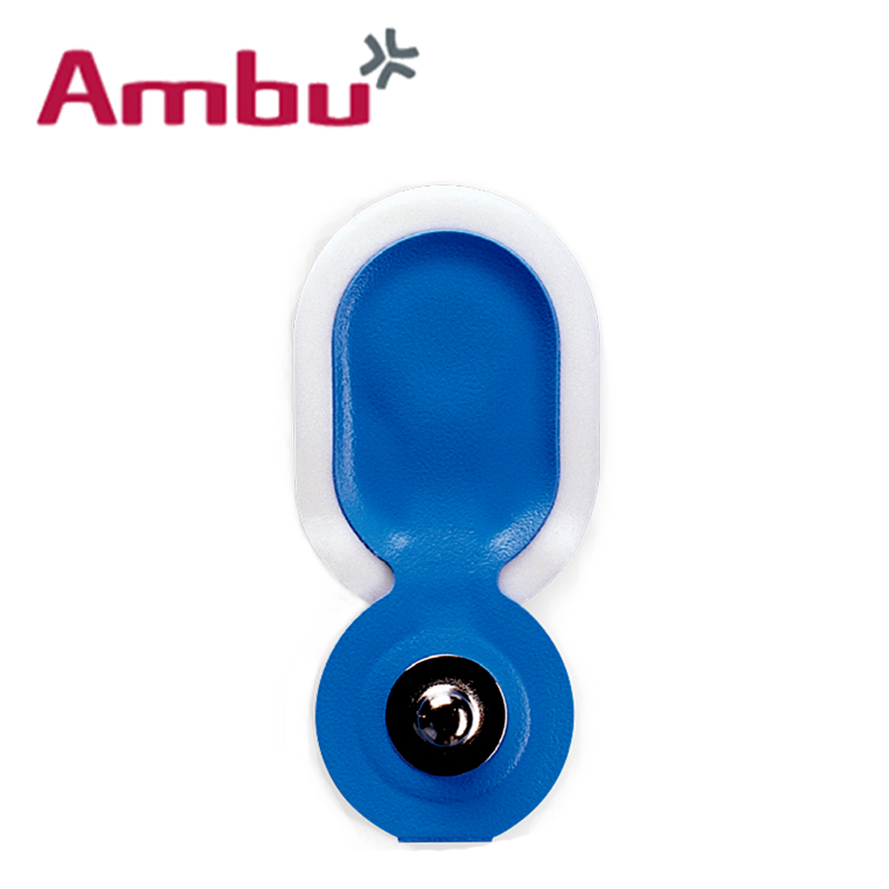 AMBU 丹麥安保藍點心電電極片N-00-S 44.8*22mm