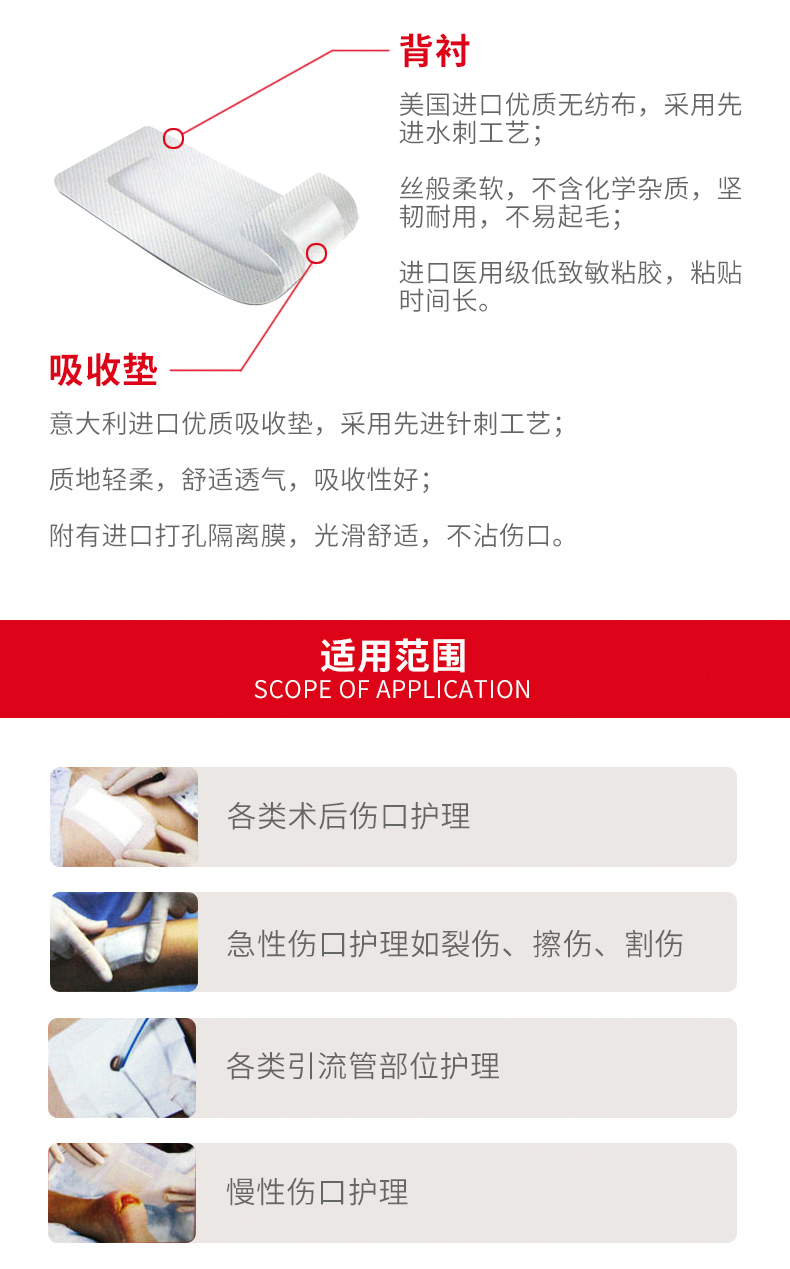 3M傷口敷料 3664CU 